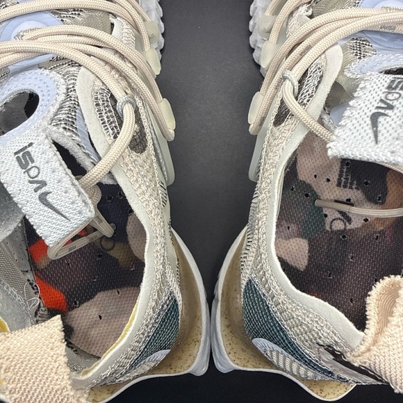 Size 9 - Nike ISPA Flow 2020 Pure Platinum, DM2830-003, Excellent, No Box, Clean - Picture 4 of 10